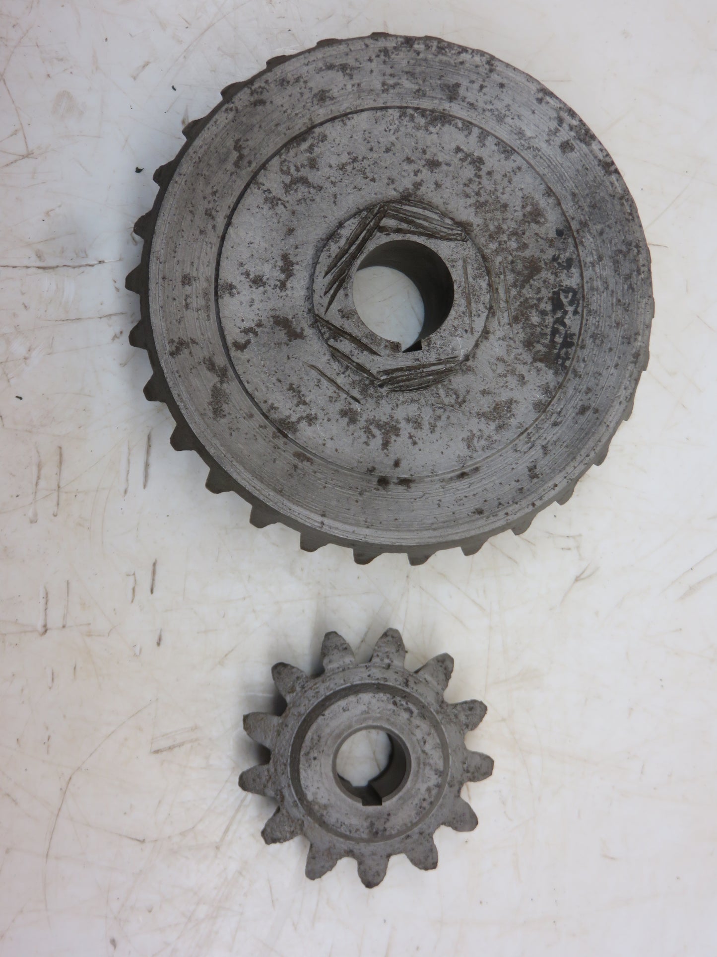 D500R, D501R John Deere Fan Drive Gear And Pinion For D