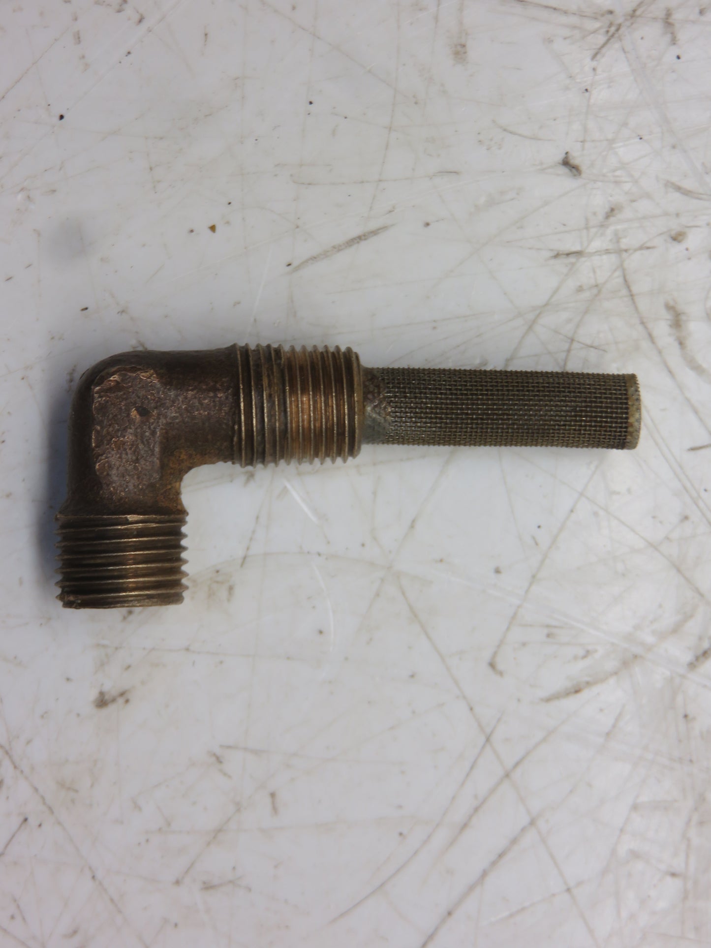 67-523 John Deere Carburetor Elbow With Strainer For 1010