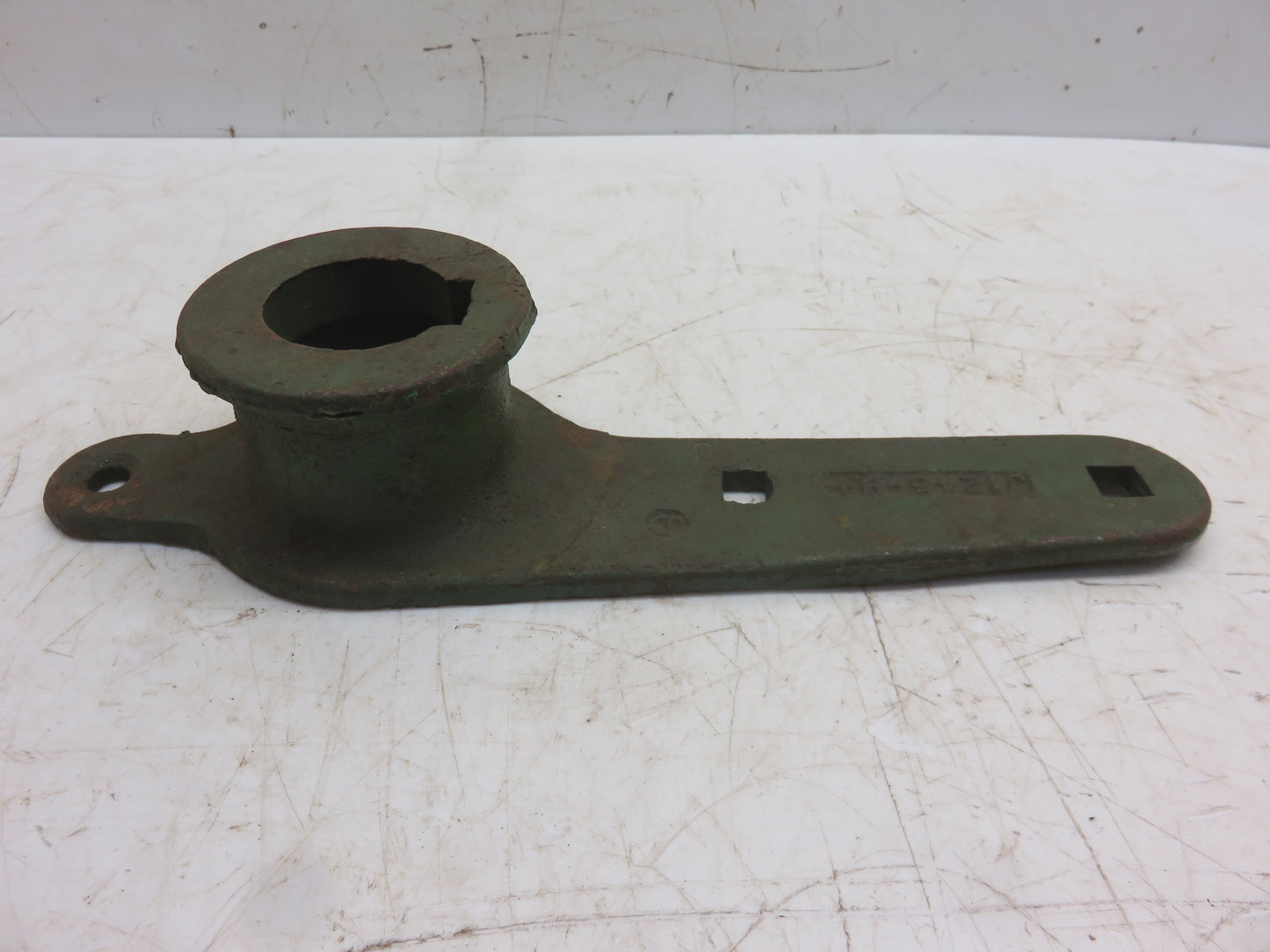 J1245HN John Deere NOS Left Hand Wagon Elevator Support Bracket For 101, 226 Corn Picker