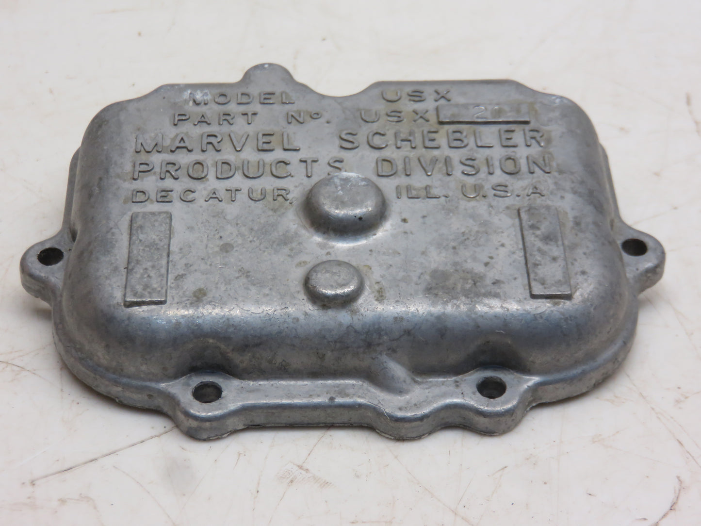 R10216, AR10115 John Deere NOS Marvel Schebler Carburetor Cover For 3010, 4010, 3020, 4020