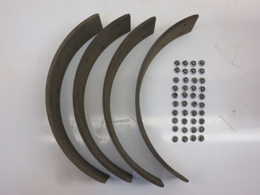 AR604R John Deere NOS Brake Lining With Rivets For R, 70, 80, 520, 620, 530, 630