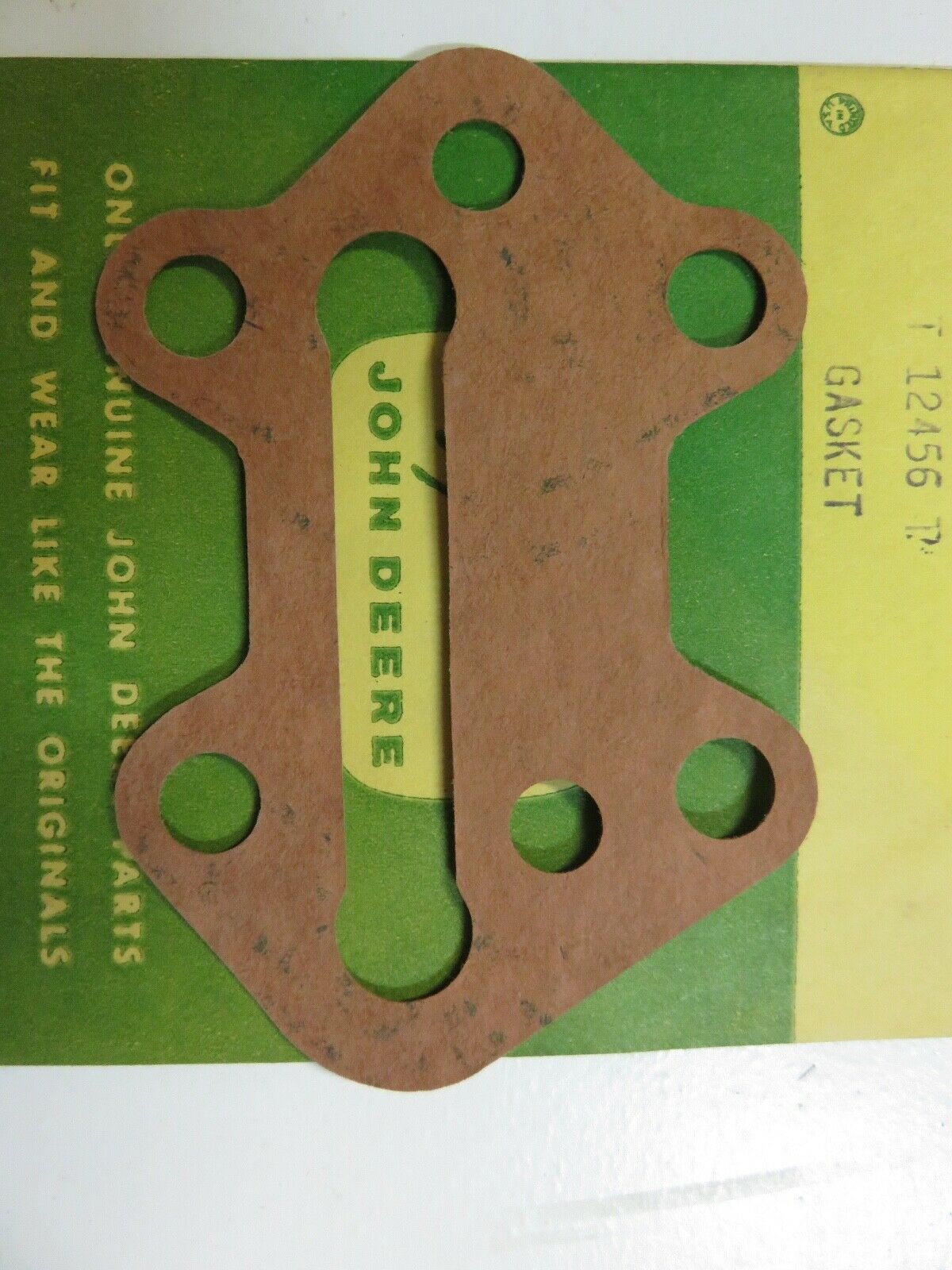 T12456T John Deere NOS Engine Oil Filter Base Gasket For 1010, 2010