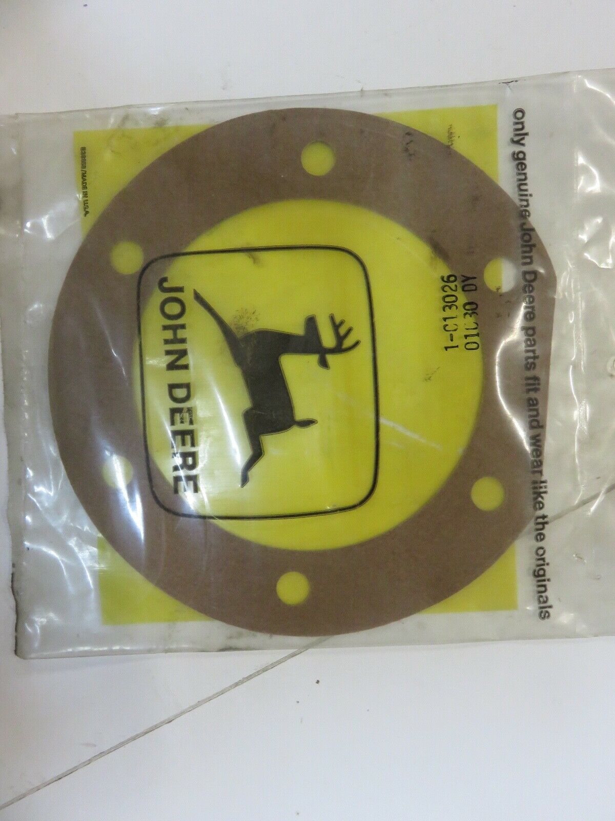 C13026 John Deere NOS Beater Shaft Bearing Housing Gasket For 33 Spreader