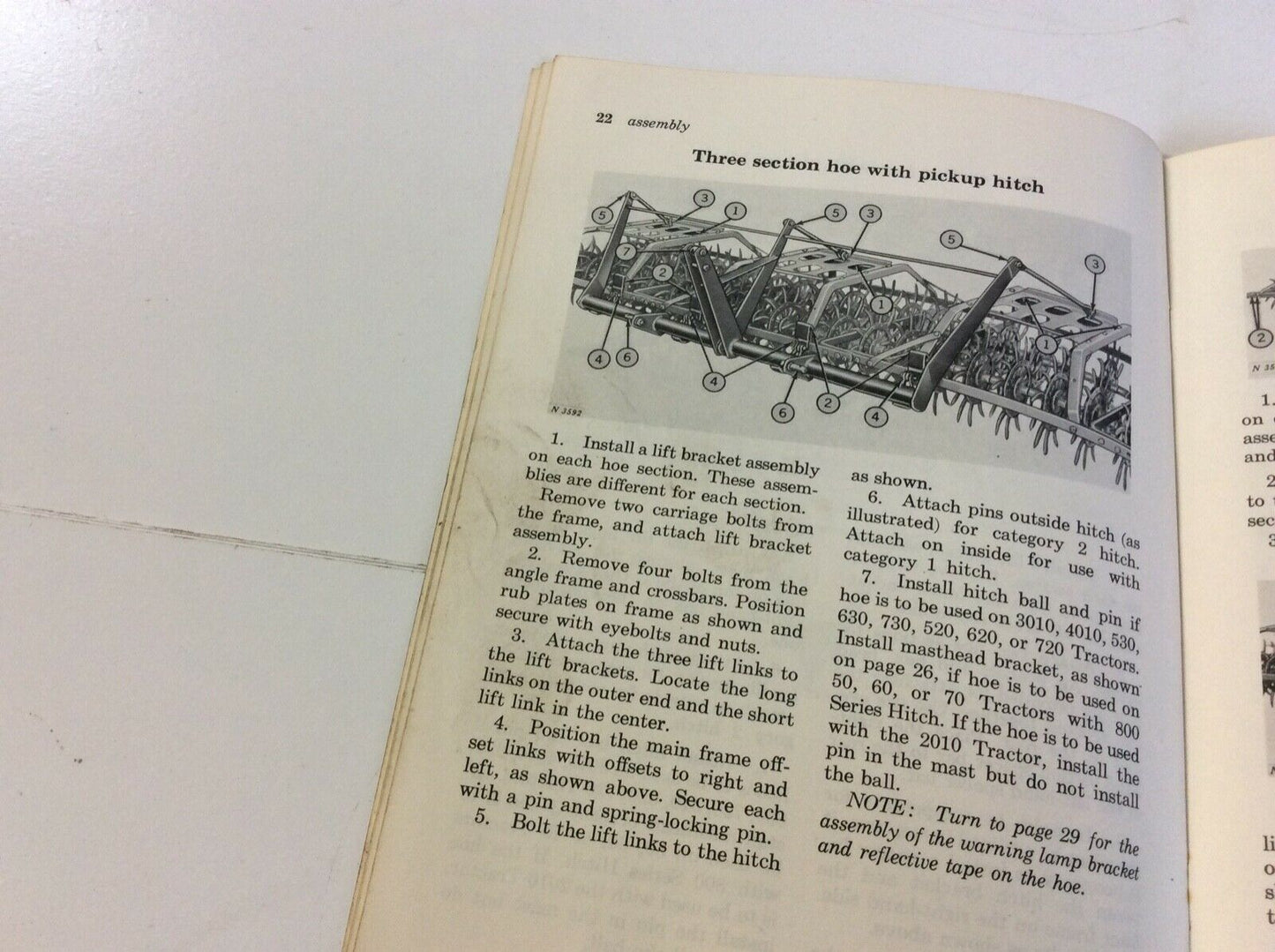 OMN97615N John Deere Operators Manual For 12, 14 Series Rotary Hoes