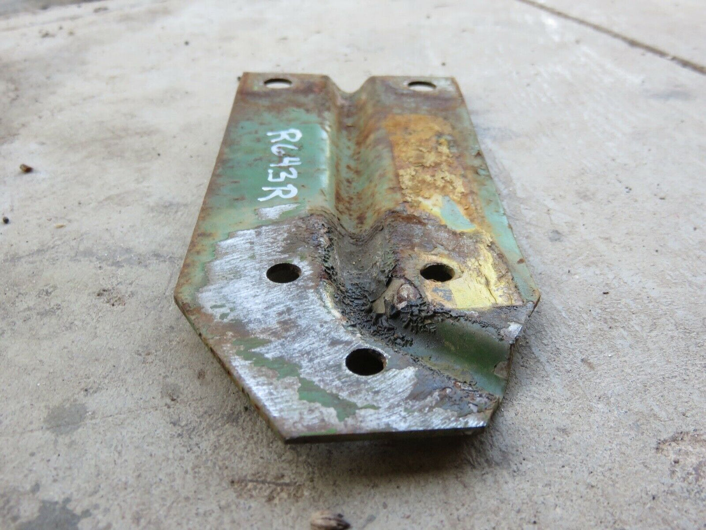 R643R John Deere Pony Motor Gas Tank Bracket For R