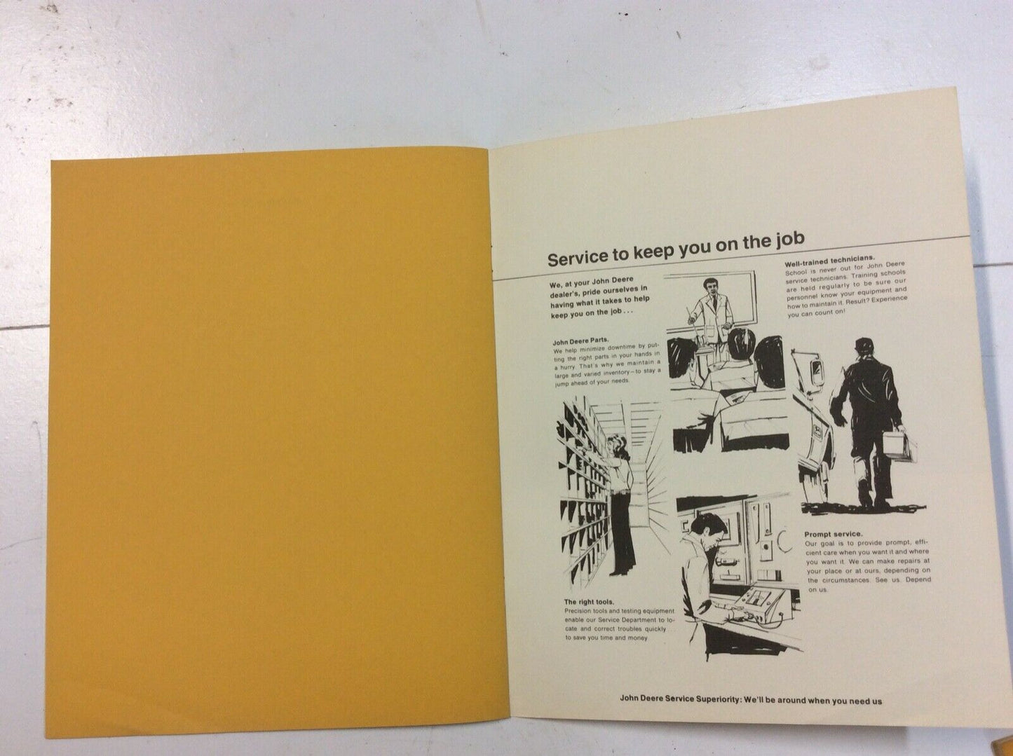 OMW21364 John Deere Operators Manual For 45 Rear Blade