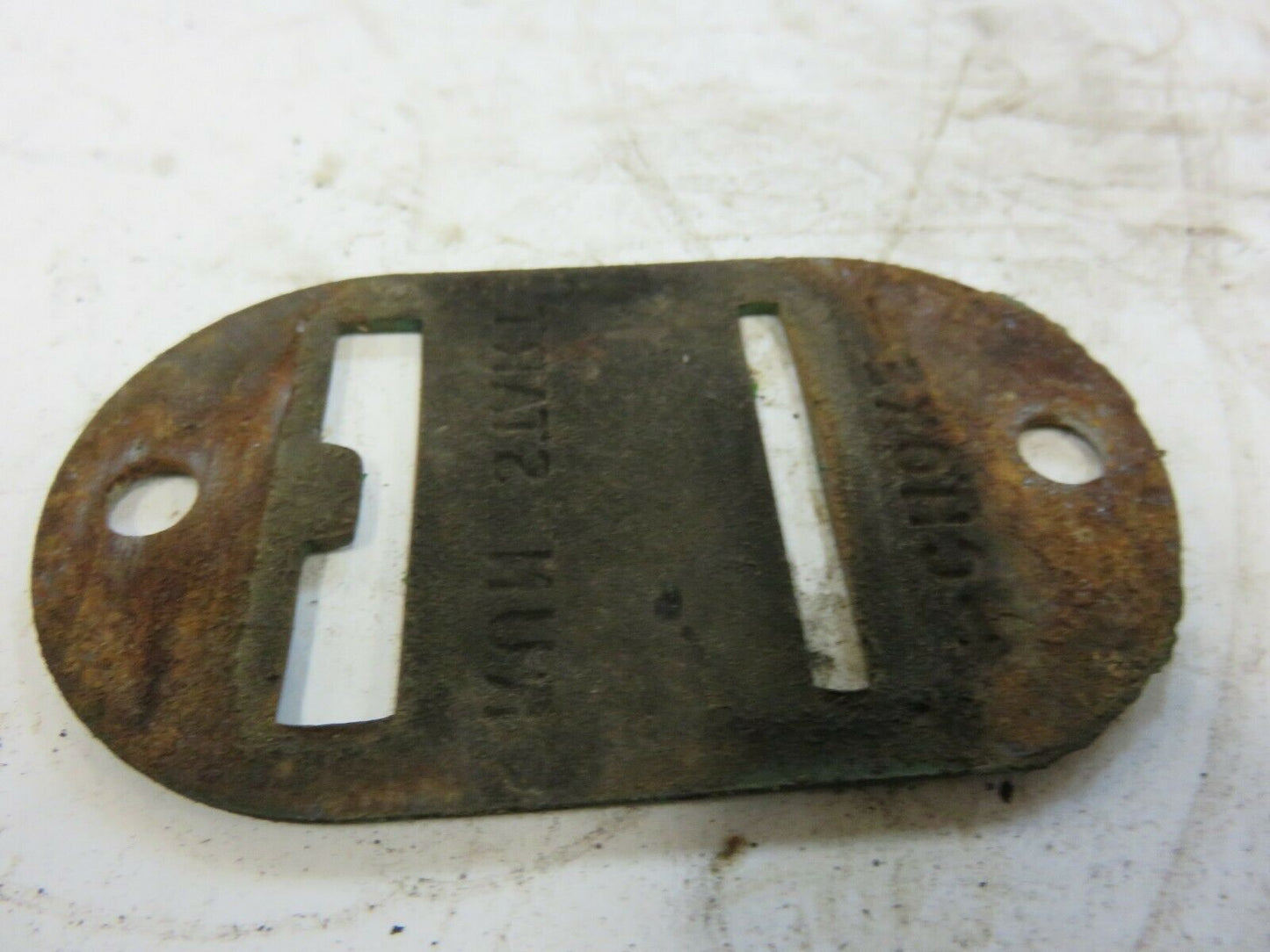 F2126R John Deere Pony Motor Control Plate For 70, 720, 730
