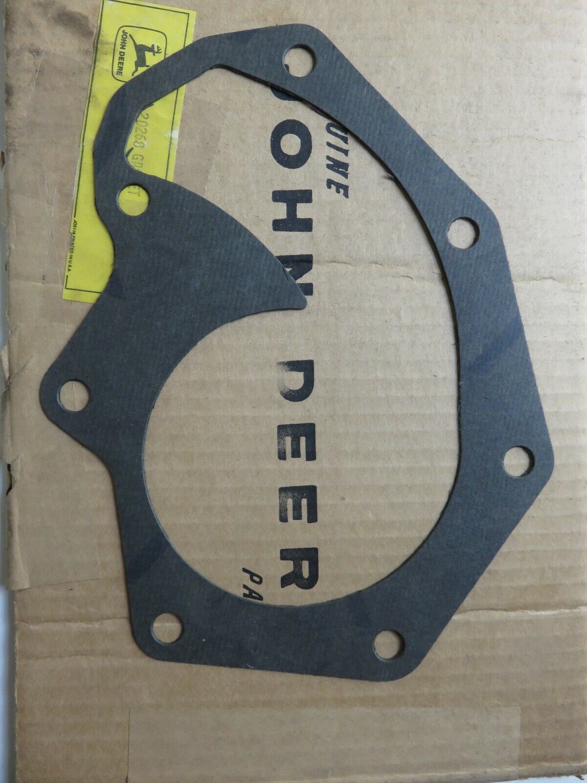T20268 John Deere NOS Water Pump Gasket For Gas 1020, 1520, 2020, 2030