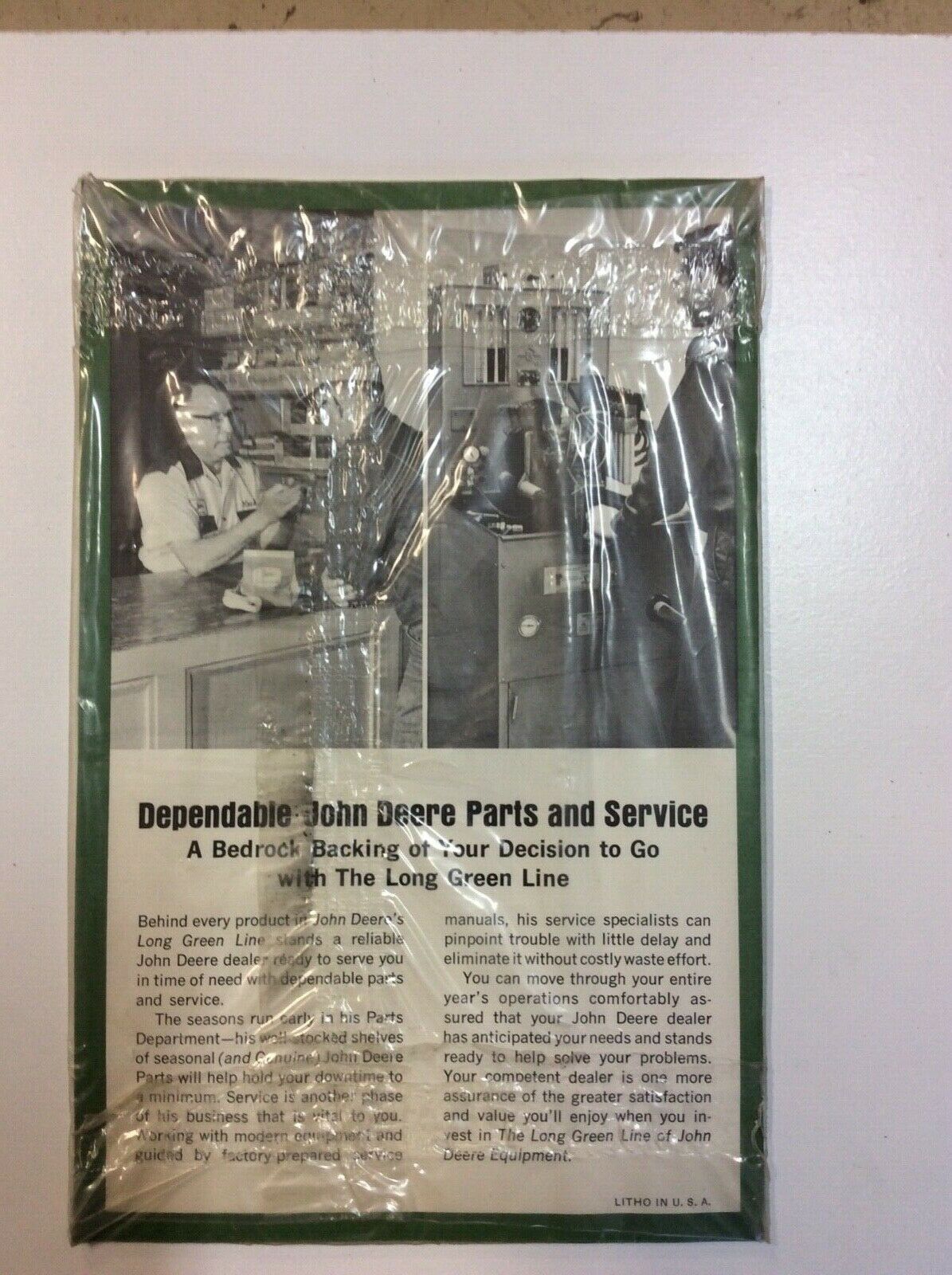 OMW14863 John Deere NOS Operators Manual For 205 Gyramor Rotary Cutter