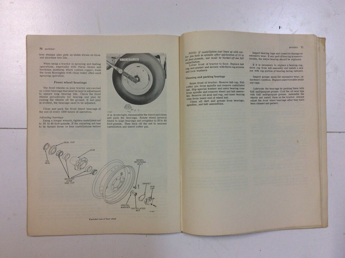 OMT15371T John Deere Operators Manual For Gas 2010 Industrial Wheel Tractors