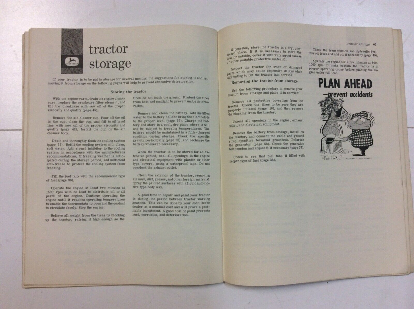 OMT14799T John Deere Operators Manual For Single Row Crop Diesel 1010