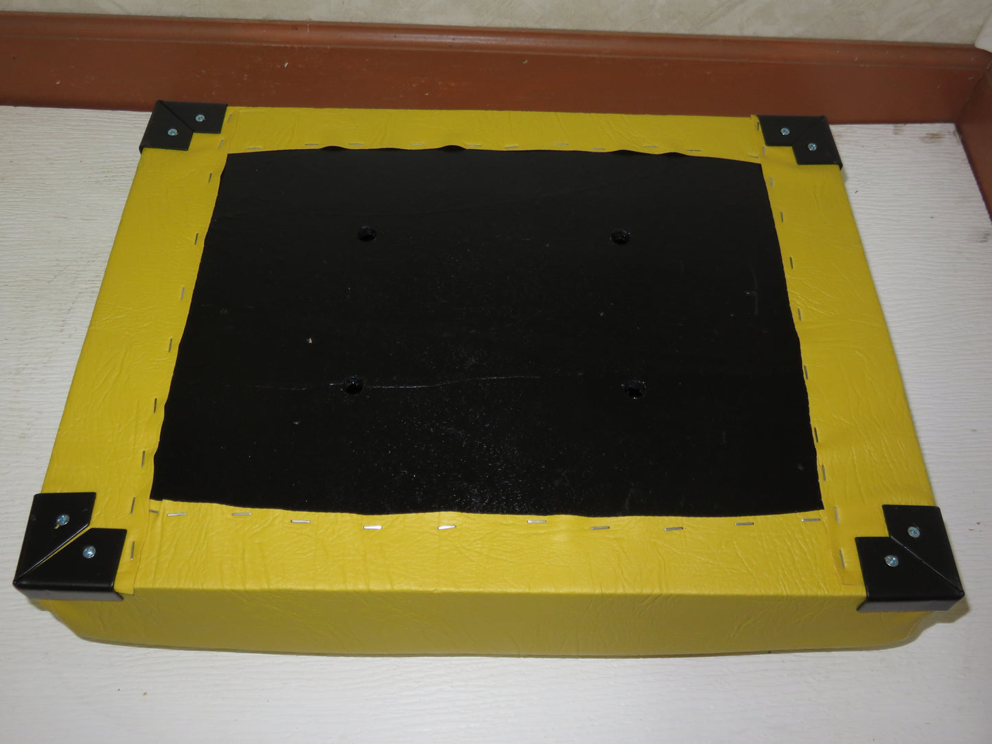 AR26932R John Deere Yellow Seat Bottom Cushion For A, B, G, R, 50, 60, 70, 80