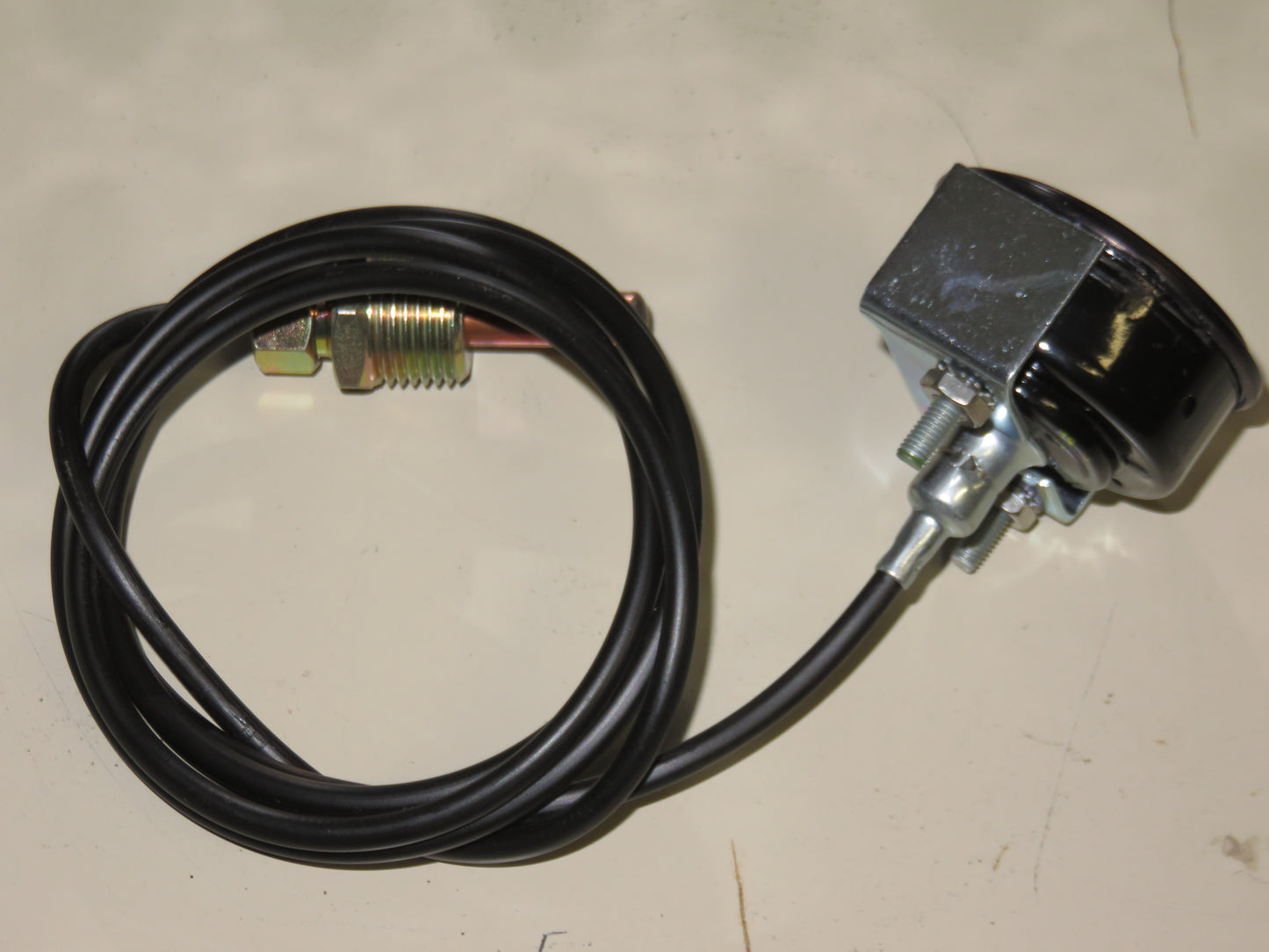 AA1986R, AF2774R John Deere USA Made Black Face Water Temperature Gauge For 70, 620, 720