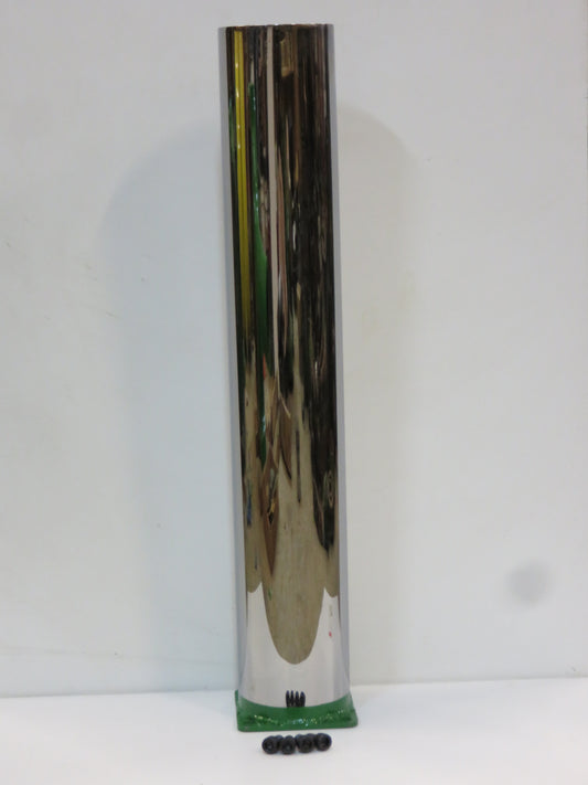 John Deere Dual Walled Chrome Straight Stack For A, G, 60, 70, 620, 720, 630, 730