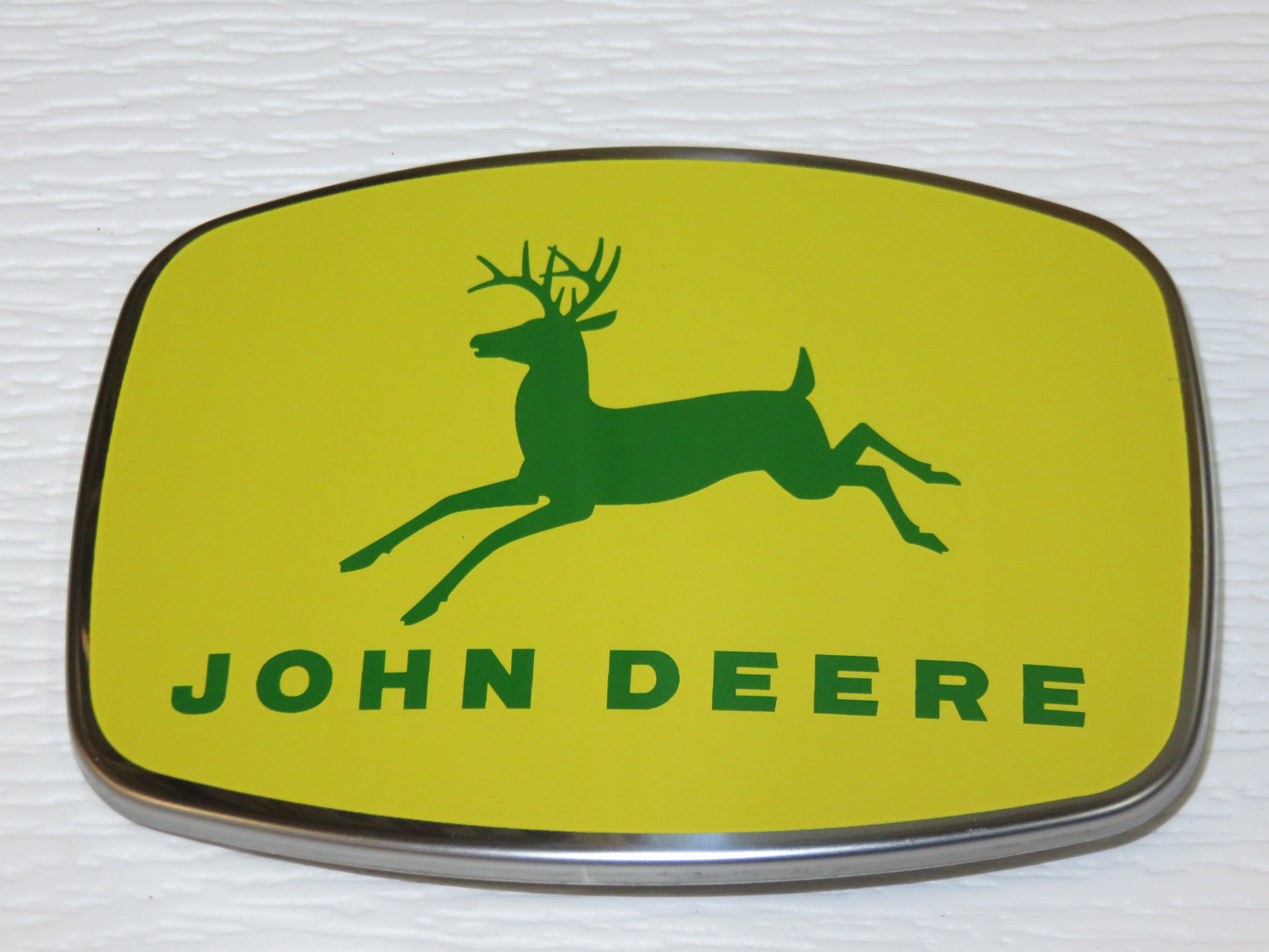 AR21112R John Deere Medallion For 630, 730, 830 Vintage John Deere Parts