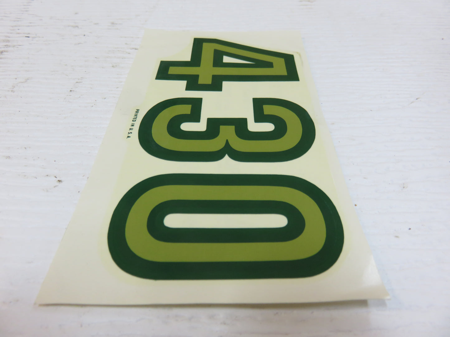 T111021 John Deere NOS Decal For 430
