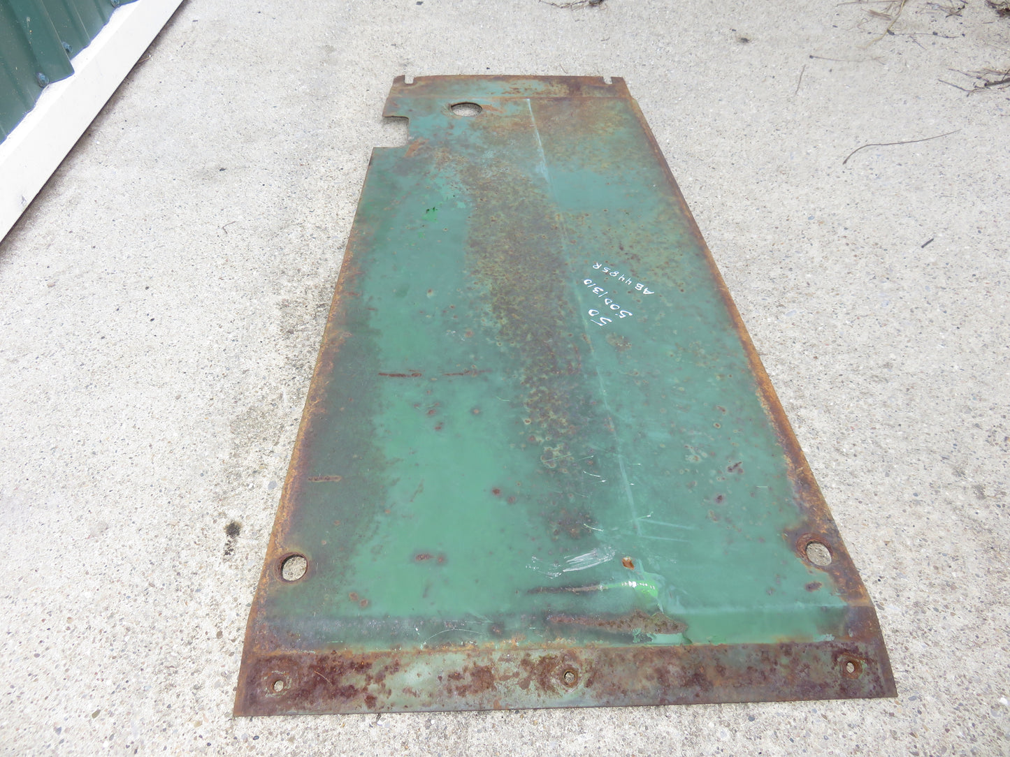 AB4485R John Deere Lower Gas Tank Heat Shield For 50, 520, 530