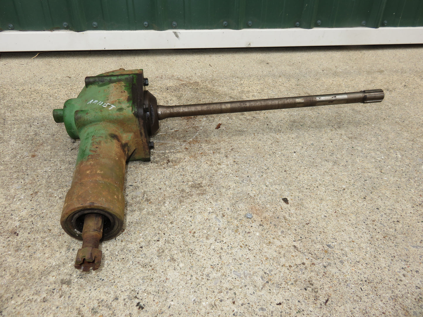 AM1015T John Deere Belt Pulley Attachment For MT