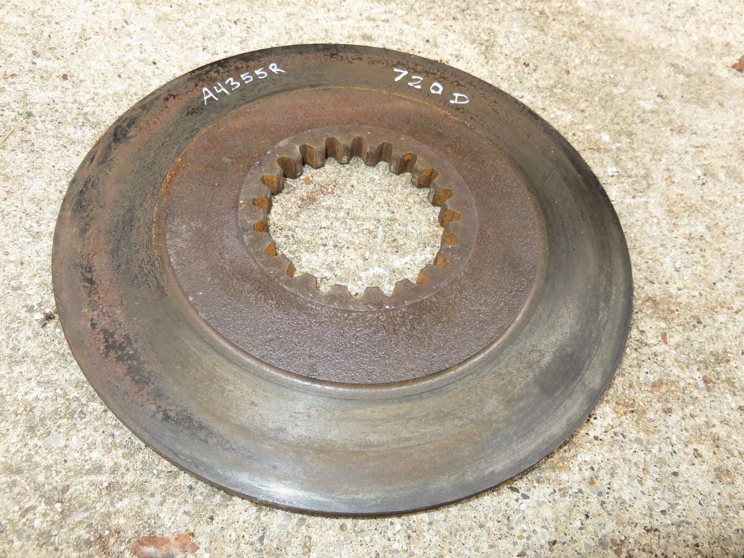 A4355R John Deere Clutch Sliding Drive Disc For 60, 70, 620, 720, 630, 730