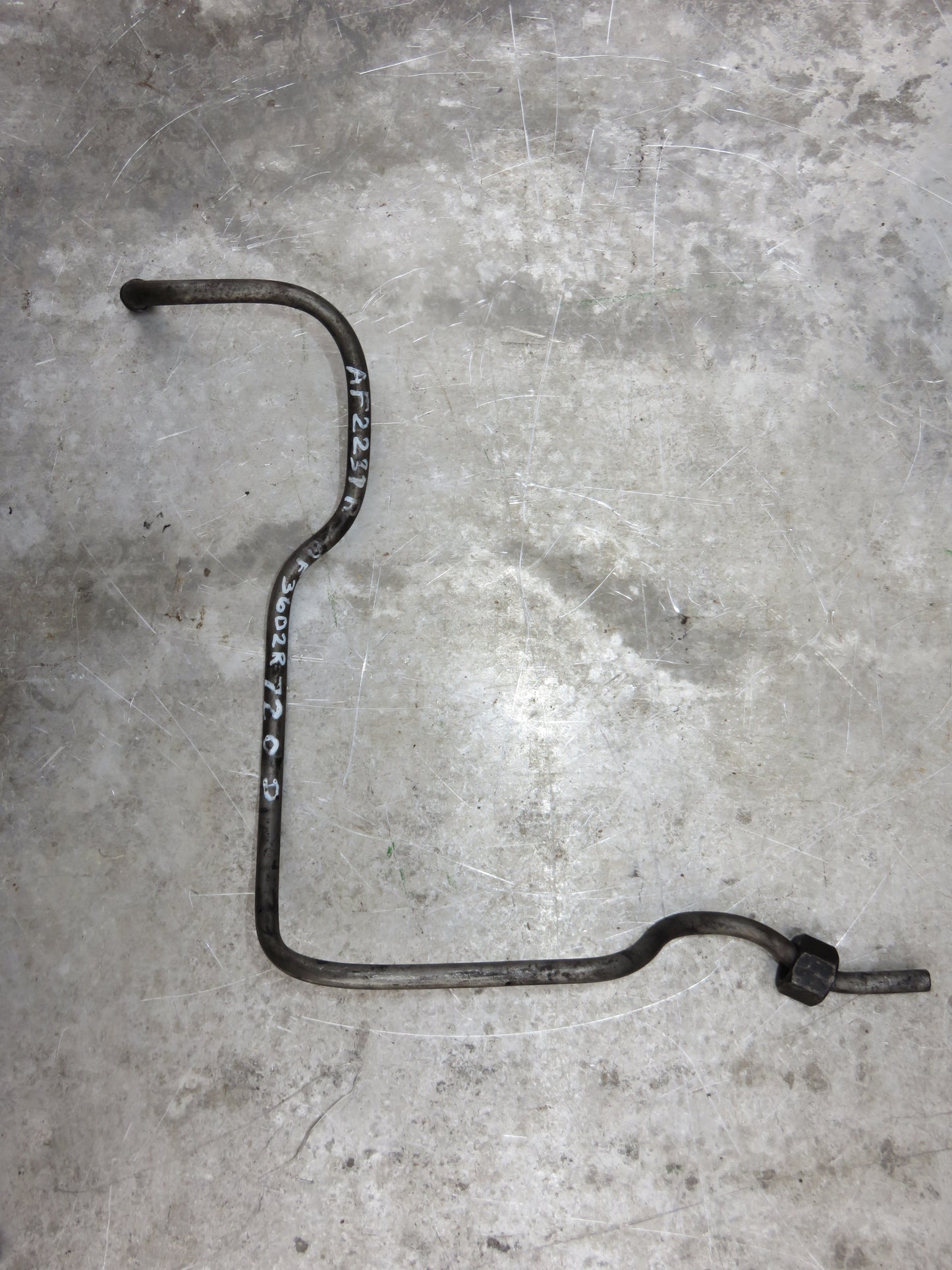 AF3602R, AF2231R John Deere Governor Oil Pipe For 70, 720, 730