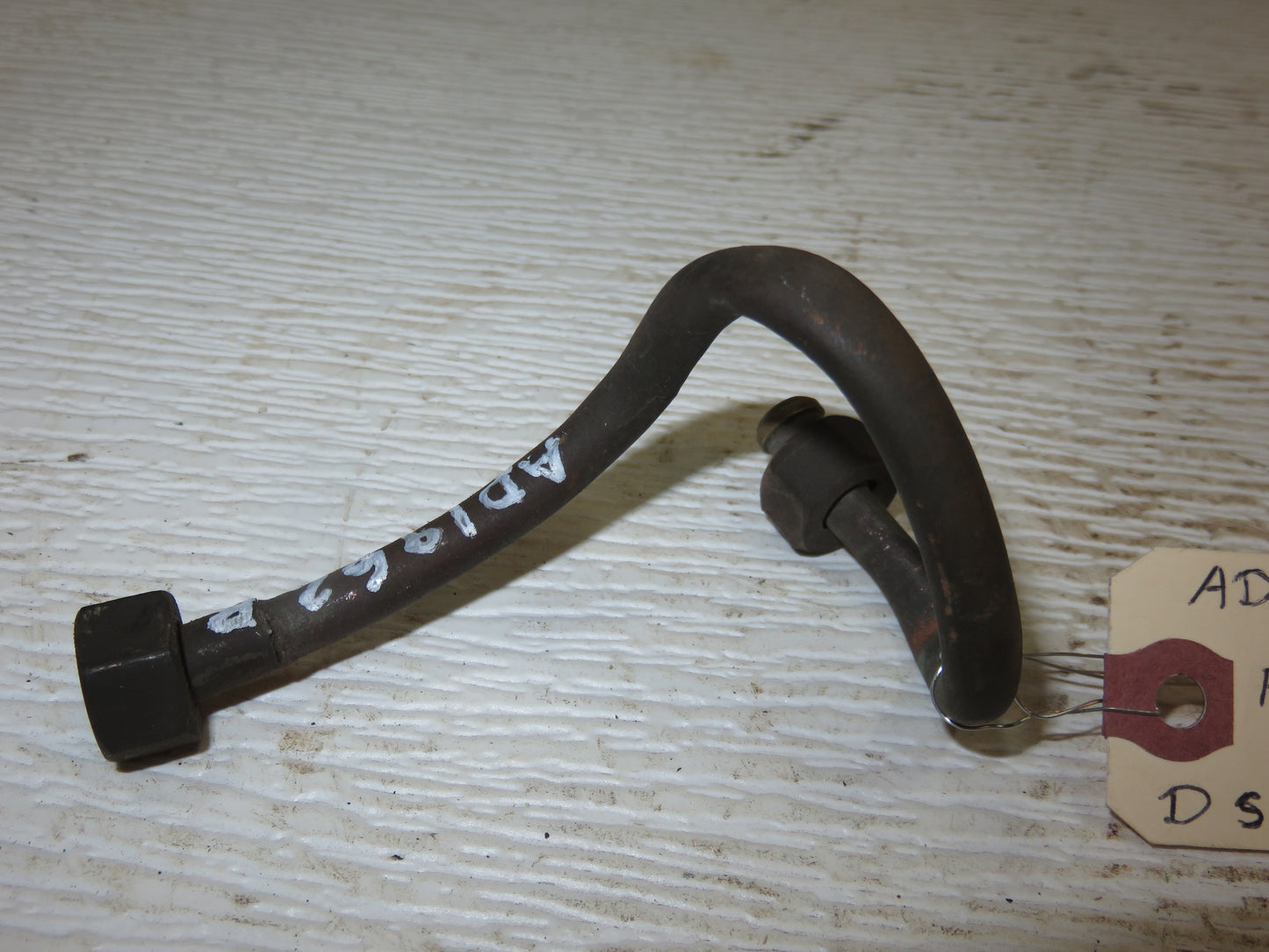 AD1962R, AD1013R John Deere Fuel Line From 3 Way Valve To Carburetor For D