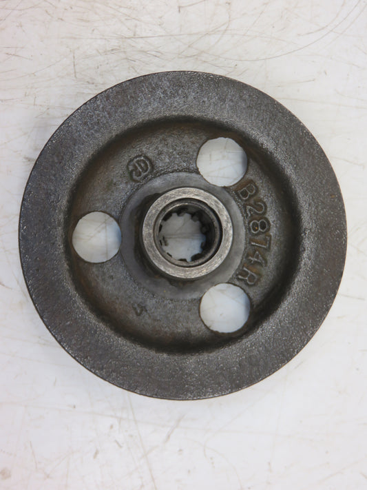B2874R John Deere Generator Drive Pulley For A, AR, AO, B, 50, 60