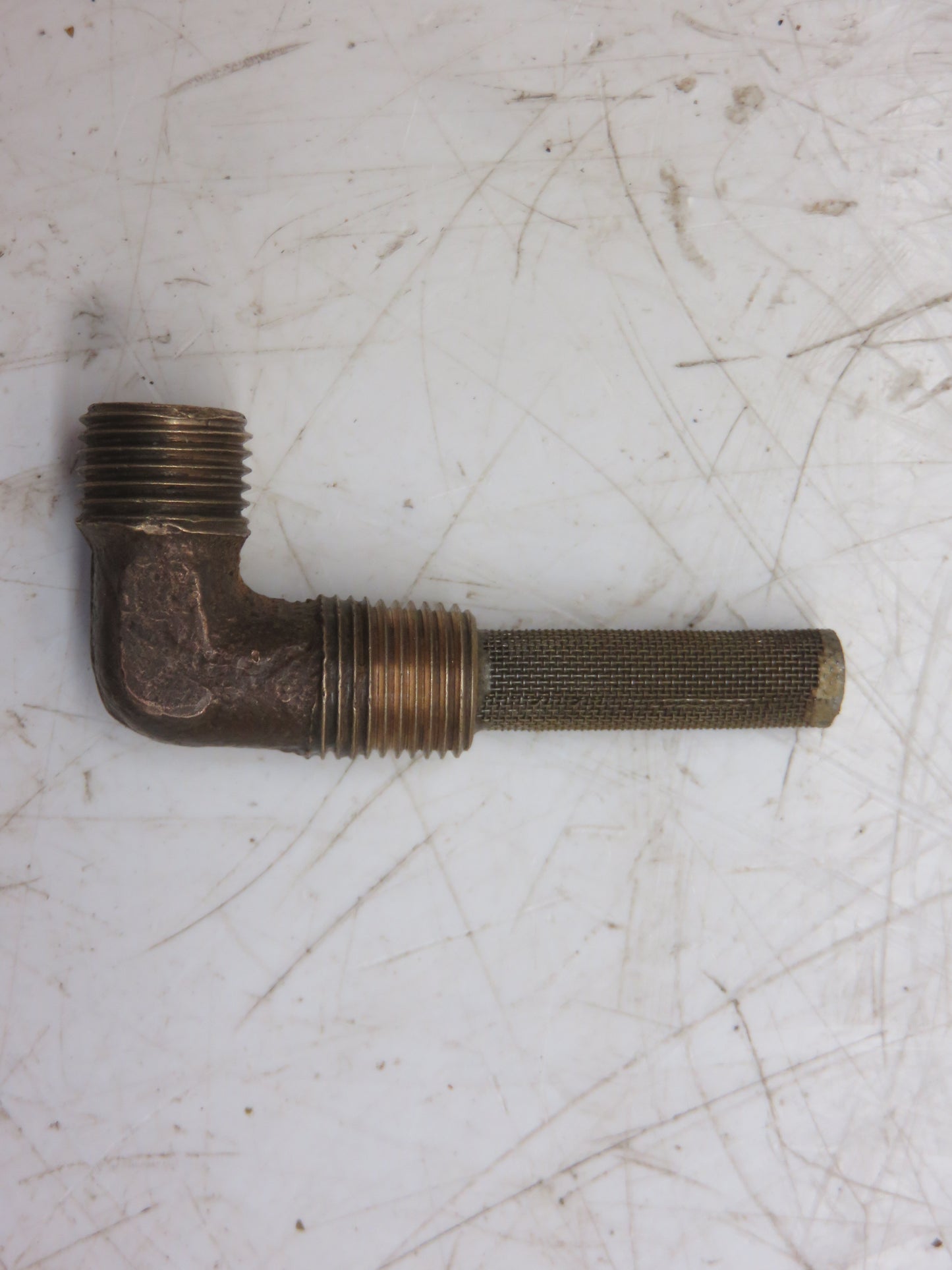 67-523 John Deere Carburetor Elbow With Strainer For 1010