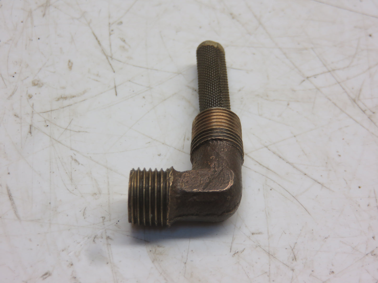 67-523 John Deere Carburetor Elbow With Strainer For 1010