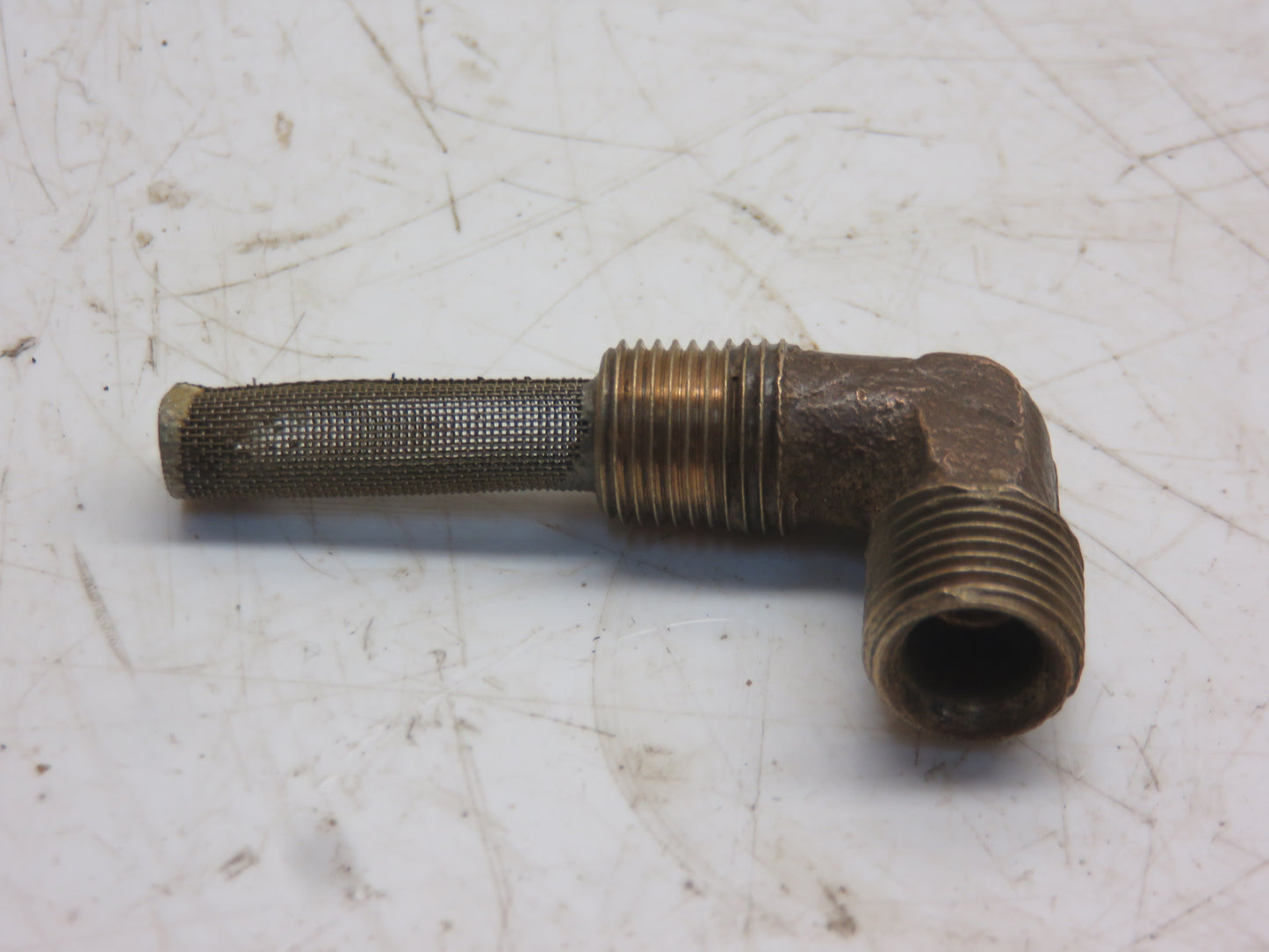 67-523 John Deere Carburetor Elbow With Strainer For 1010
