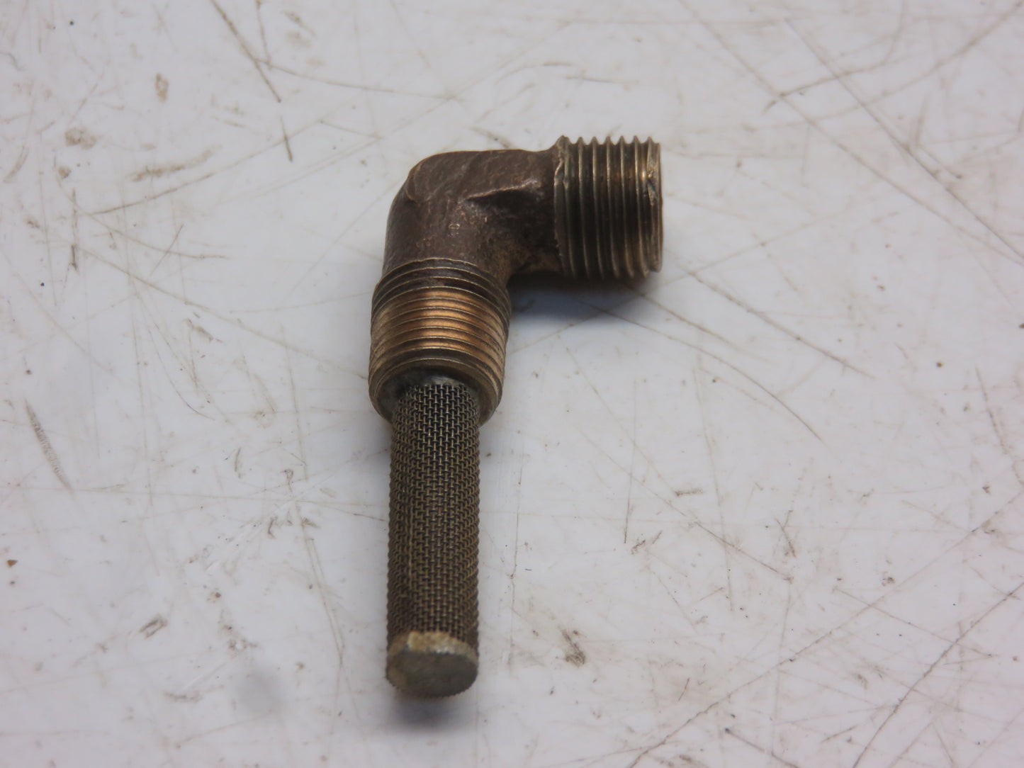 67-523 John Deere Carburetor Elbow With Strainer For 1010