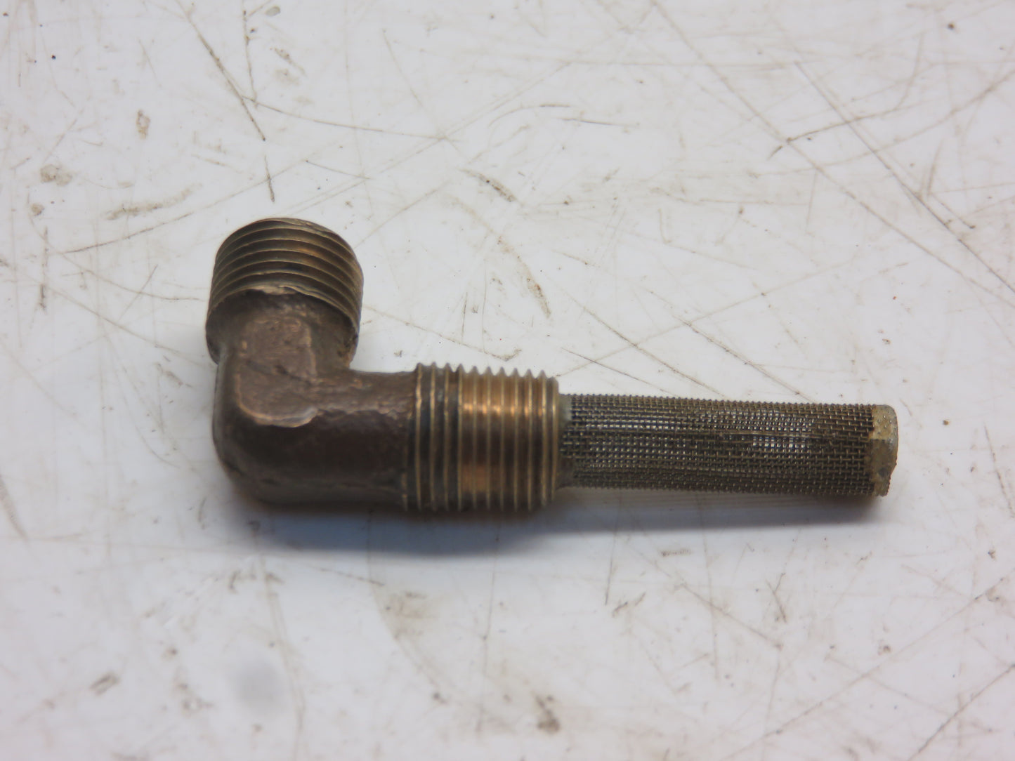 67-523 John Deere Carburetor Elbow With Strainer For 1010