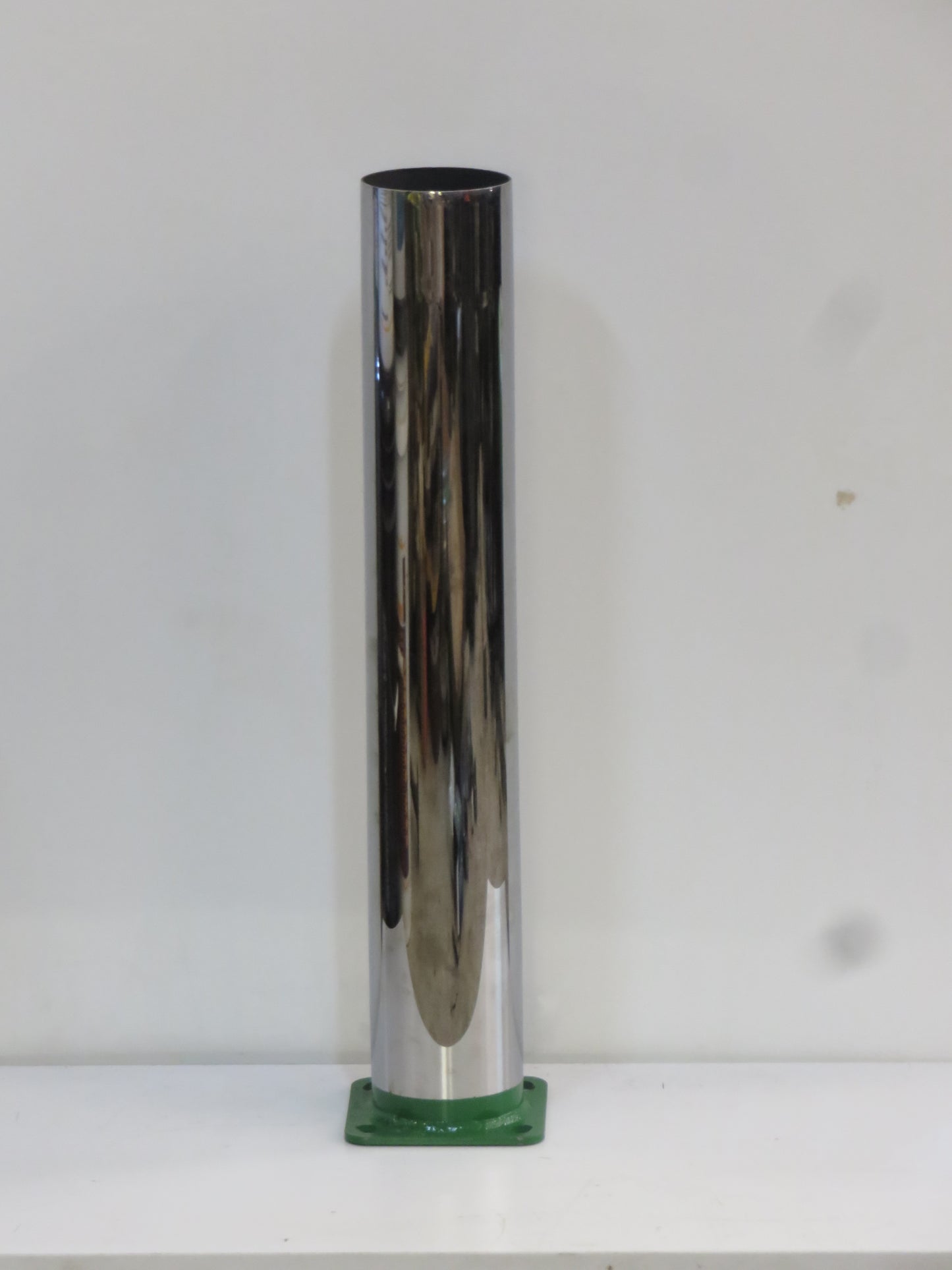 John Deere Dual Wall Chrome Straight Stack For B