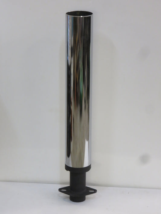 John Deere Dual Wall Chrome Straight Stack For M, 40, 320, 420