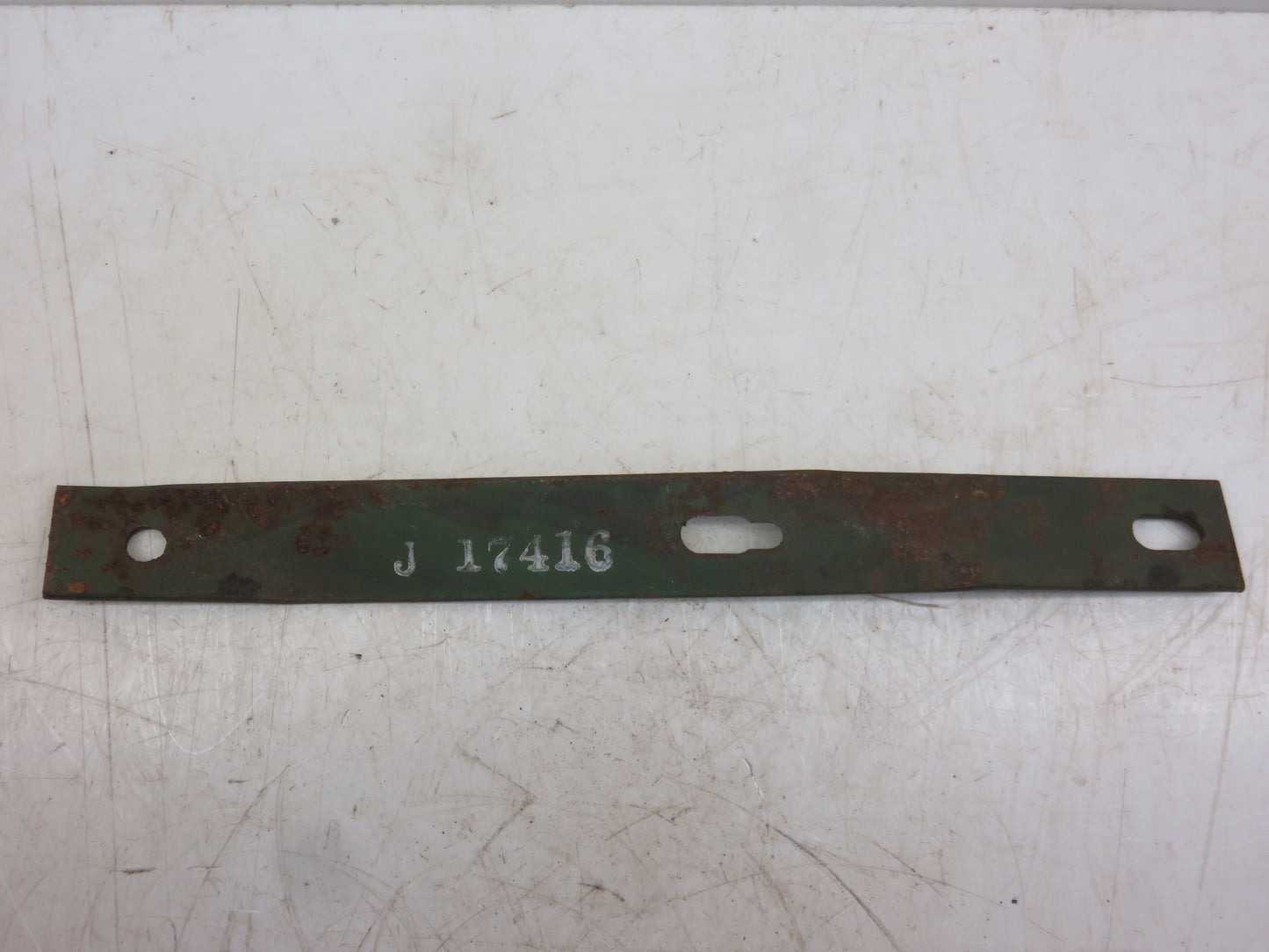 J17416 John Deere NOS Left Hand Gatherer Stick Support For 101 Corn Picker, 100, 120 Corn Snapper