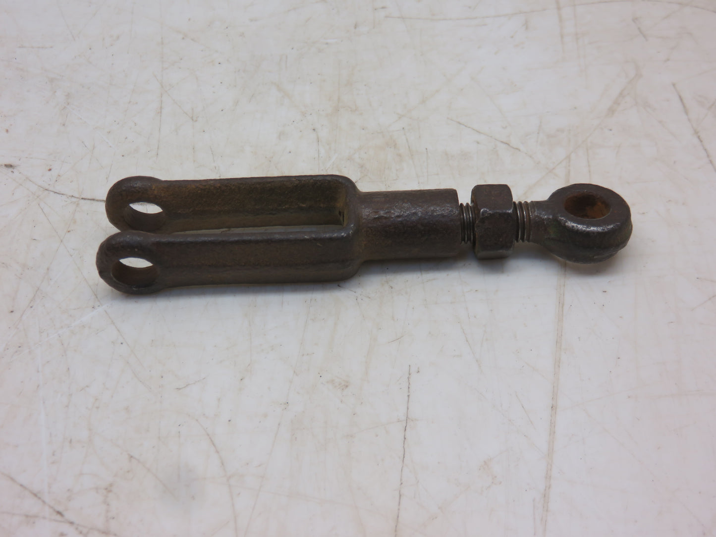 M2037T, L299T John Deere Brake Lever Eye Bolt With Yoke For 40, 420, 430, 435, 1010