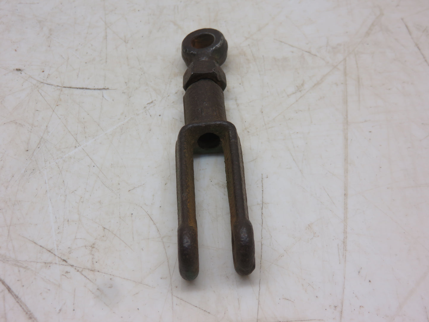 M2037T, L299T John Deere Brake Lever Eye Bolt With Yoke For 40, 420, 430, 435, 1010
