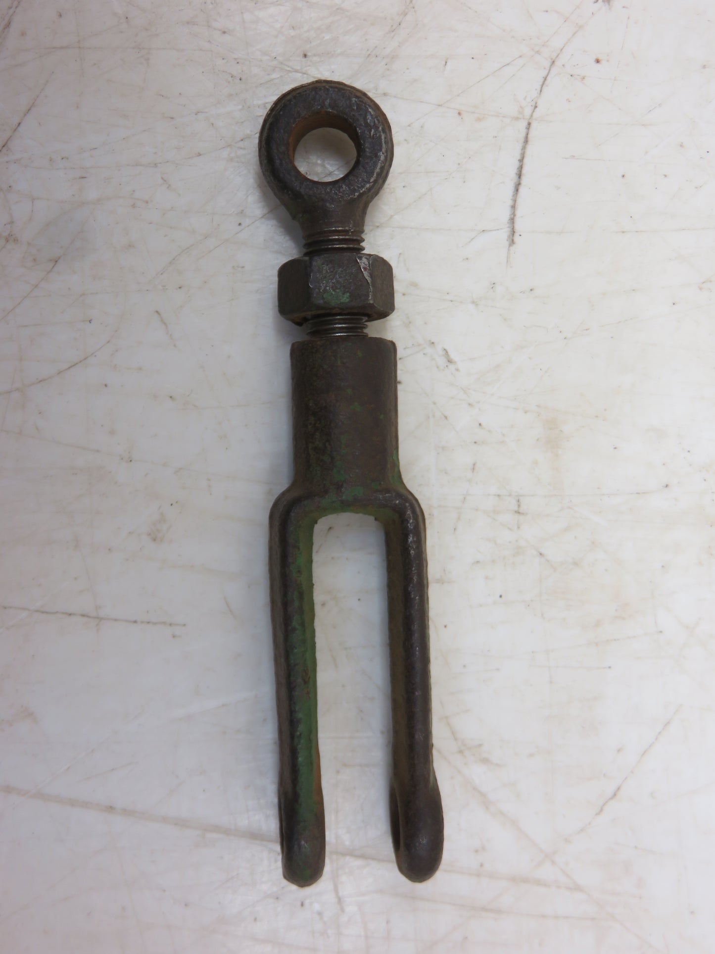M2037T, L299T John Deere Brake Lever Eye Bolt With Yoke For 40, 420, 430, 435, 1010
