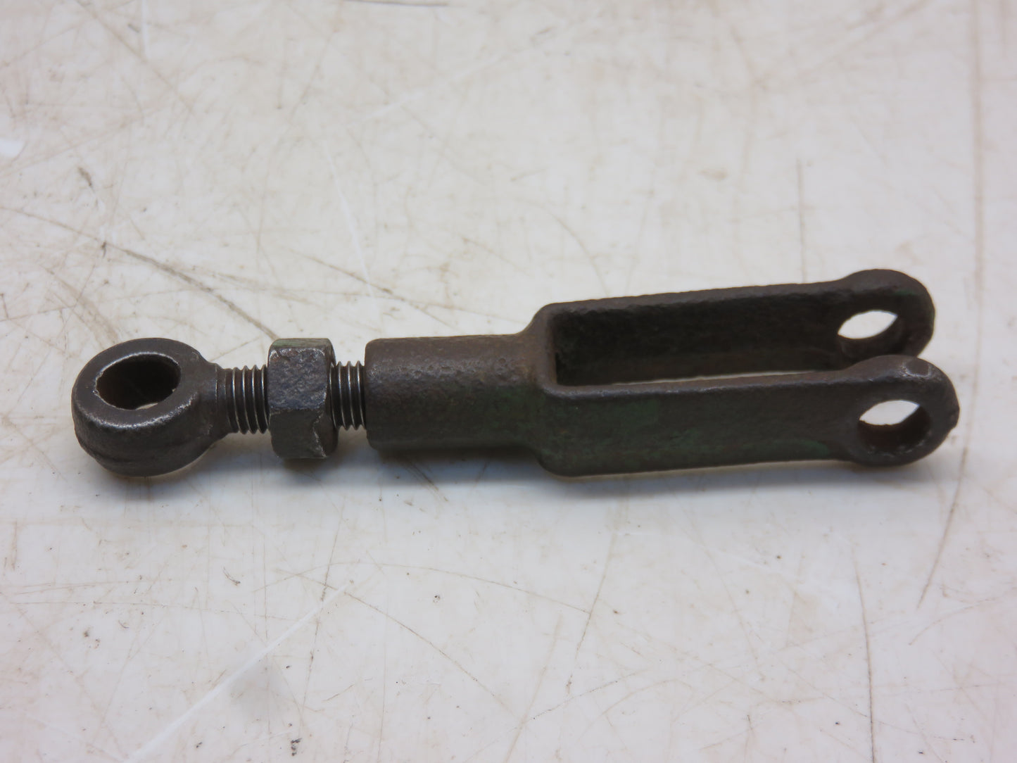 M2037T, L299T John Deere Brake Lever Eye Bolt With Yoke For 40, 420, 430, 435, 1010