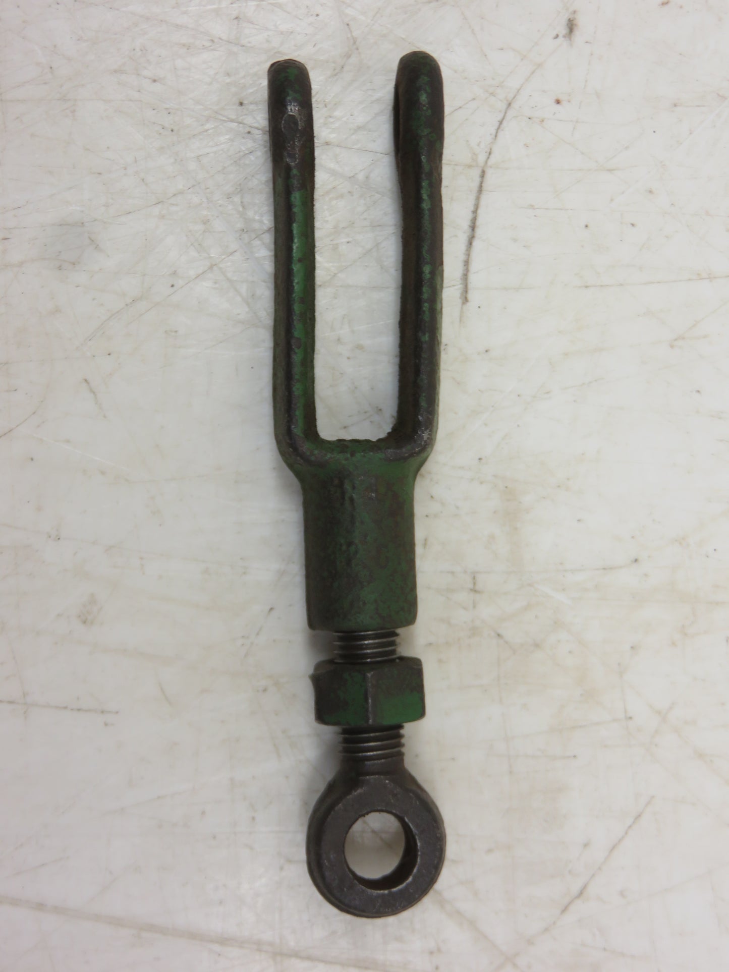 M2037T, L299T John Deere Brake Lever Eye Bolt With Yoke For 40, 420, 430, 435, 1010