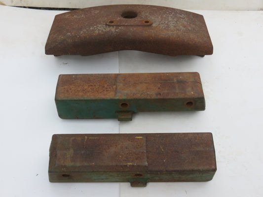 M1844T, M1845T John Deere 3 Piece Weight Set For 40, 420, 430
