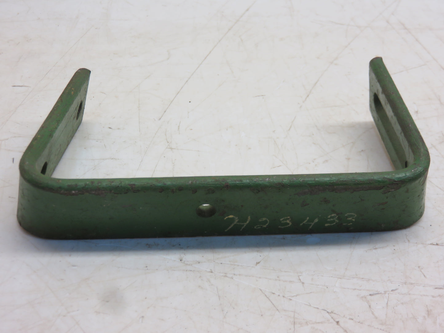 H23433 John Deere NOS Front Unloading Auger Chain Tightener Bracket For 45 Combine