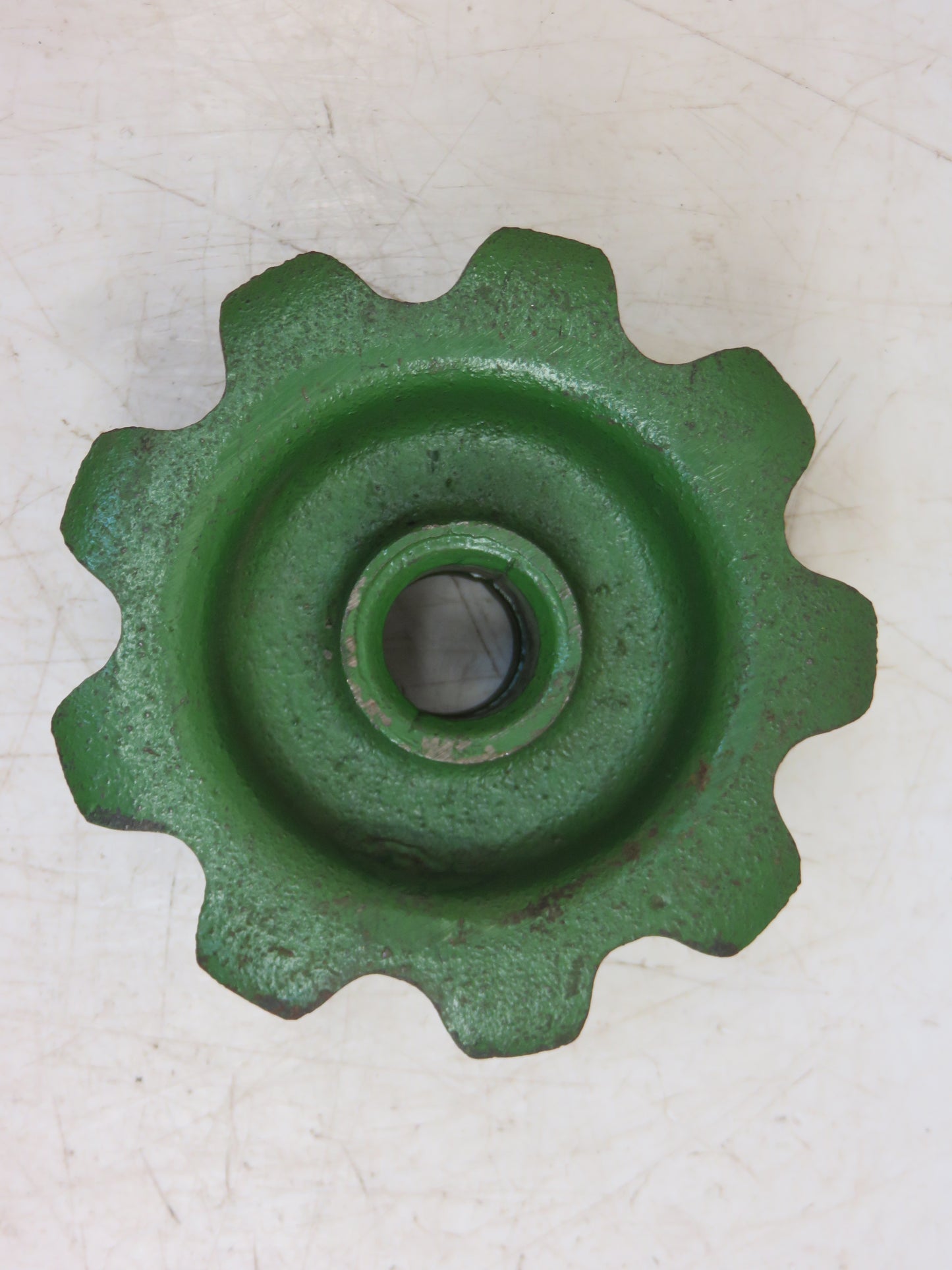 AJ10450 John Deere NOS Gatherer Chain Tightener Sprocket For 10 Corn Head