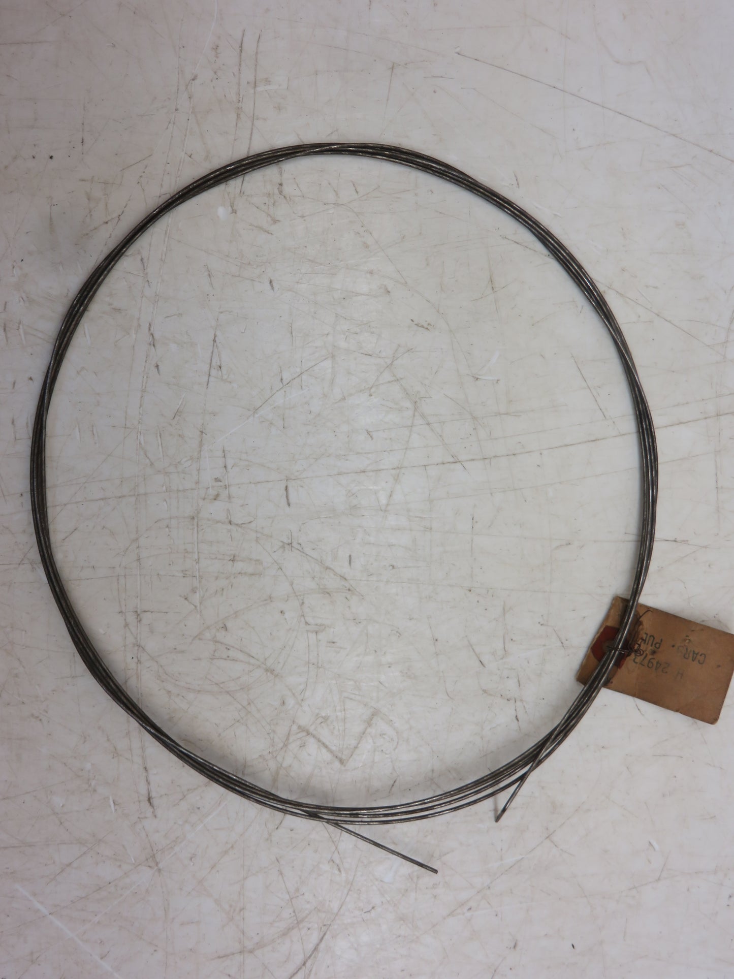 H24973 John Deere NOS Throttle And Choke Pull Wire For 45, 55, 95 Combine