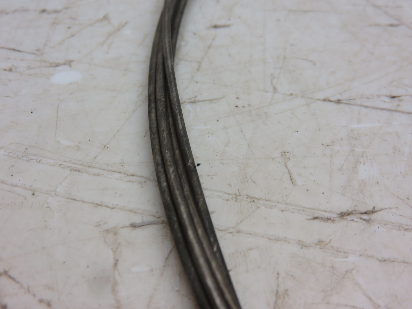 H24973 John Deere NOS Throttle And Choke Pull Wire For 45, 55, 95 Combine