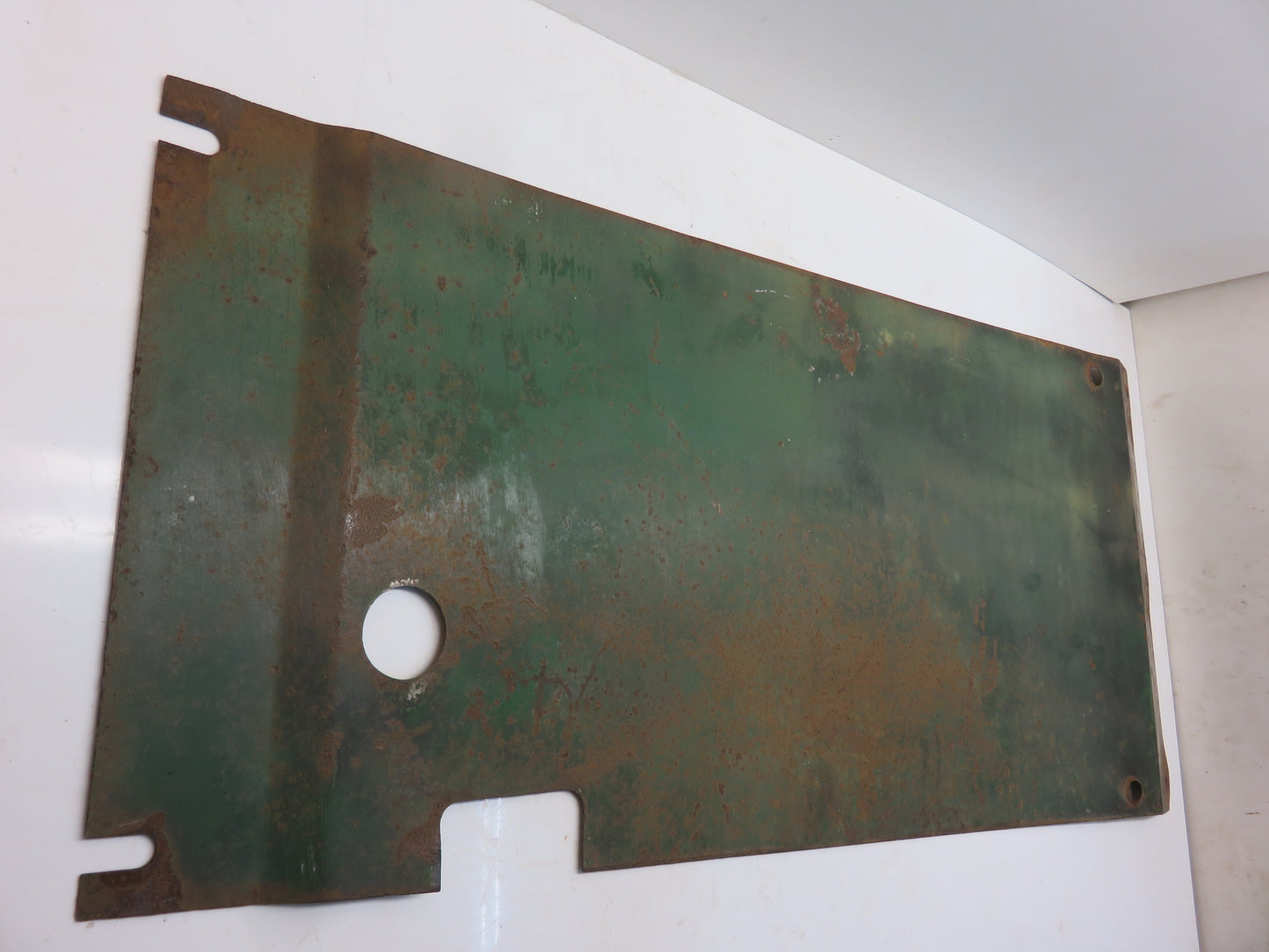 AB4485R John Deere Lower Gas Tank Heat Shield For 50, 520