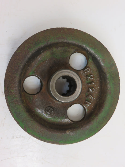 B2124R John Deere Generator Drive Pulley For A, AR, AO, B, BR, BO, H