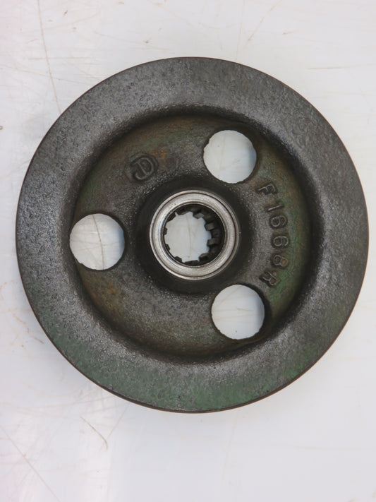 F1668R John Deere Generator Drive Pulley For 50, 60, 70, 520, 620, 720