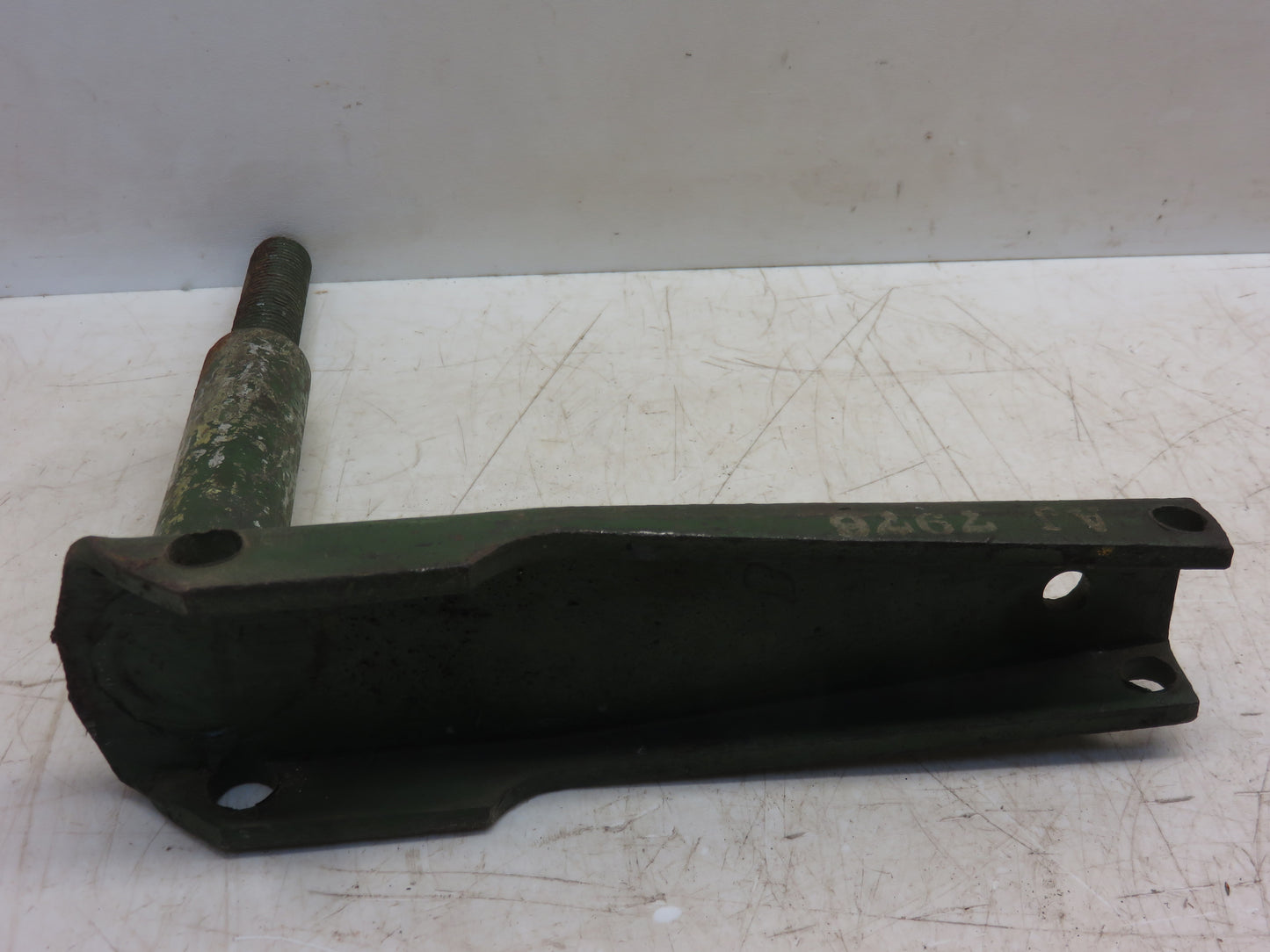 AJ7976N John Deere NOS Guard Adjusting Stud With Support For 101, 200 Corn Picker