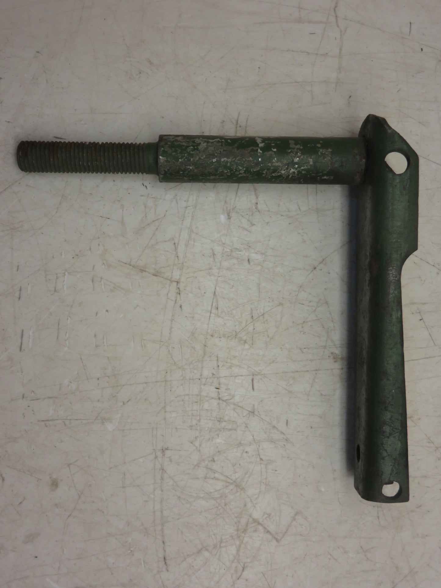 AJ7976N John Deere NOS Guard Adjusting Stud With Support For 101, 200 Corn Picker